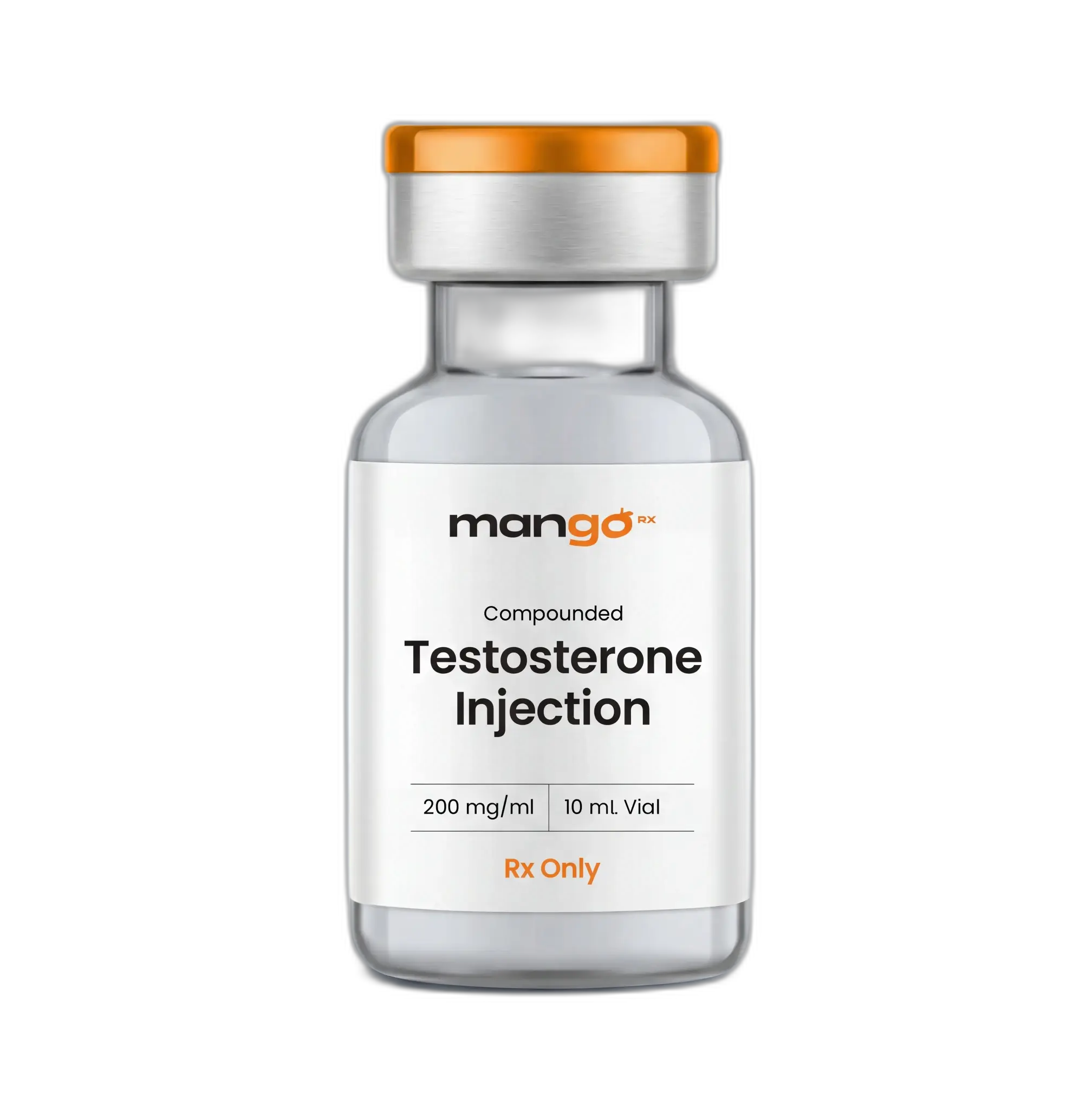 MangoRx Testosterone Injection vial